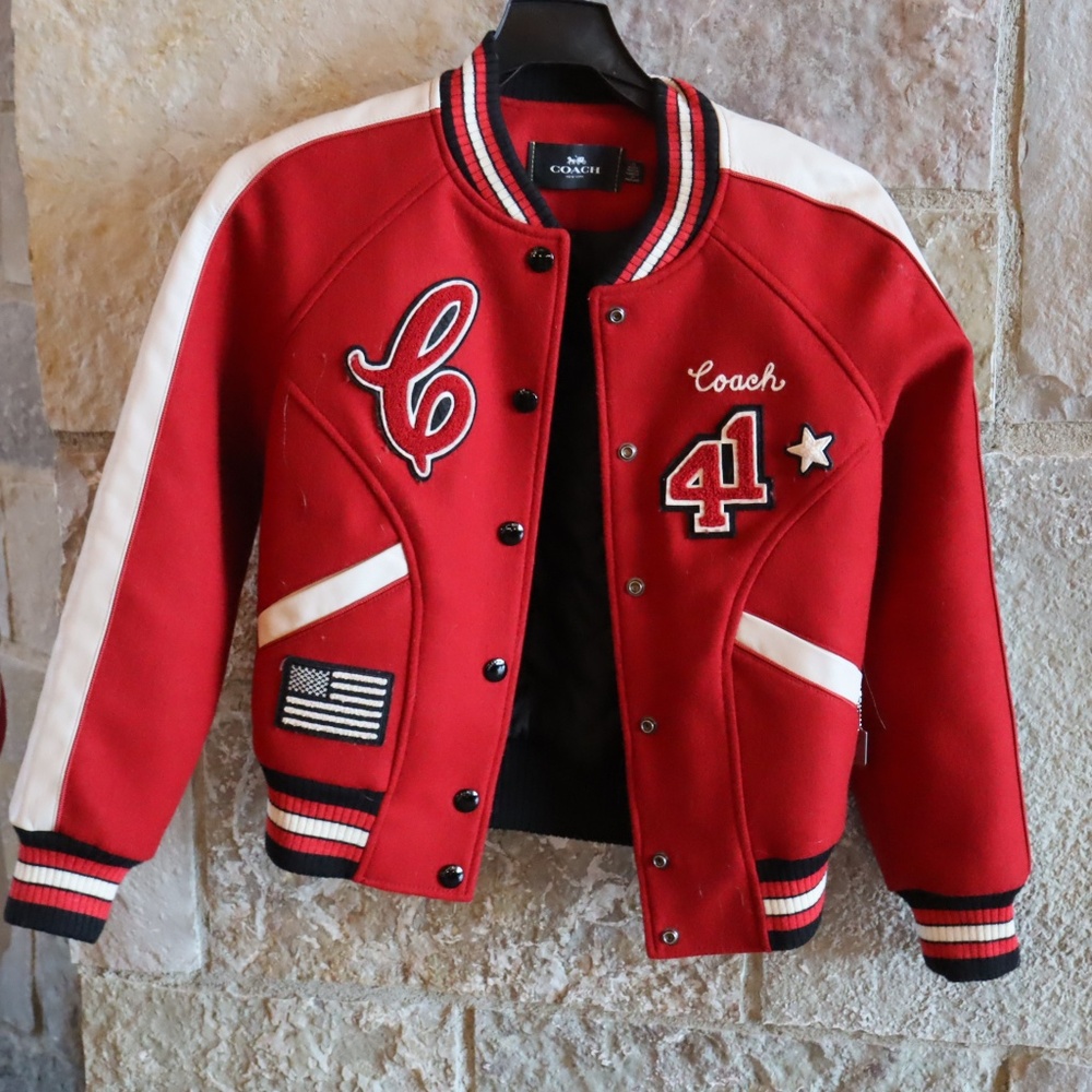 Coach Jacket - XS  - Red